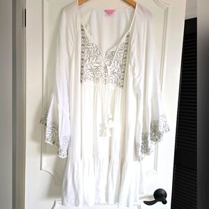 Lilly Pulitzer White Amisa Tunic Dress XL